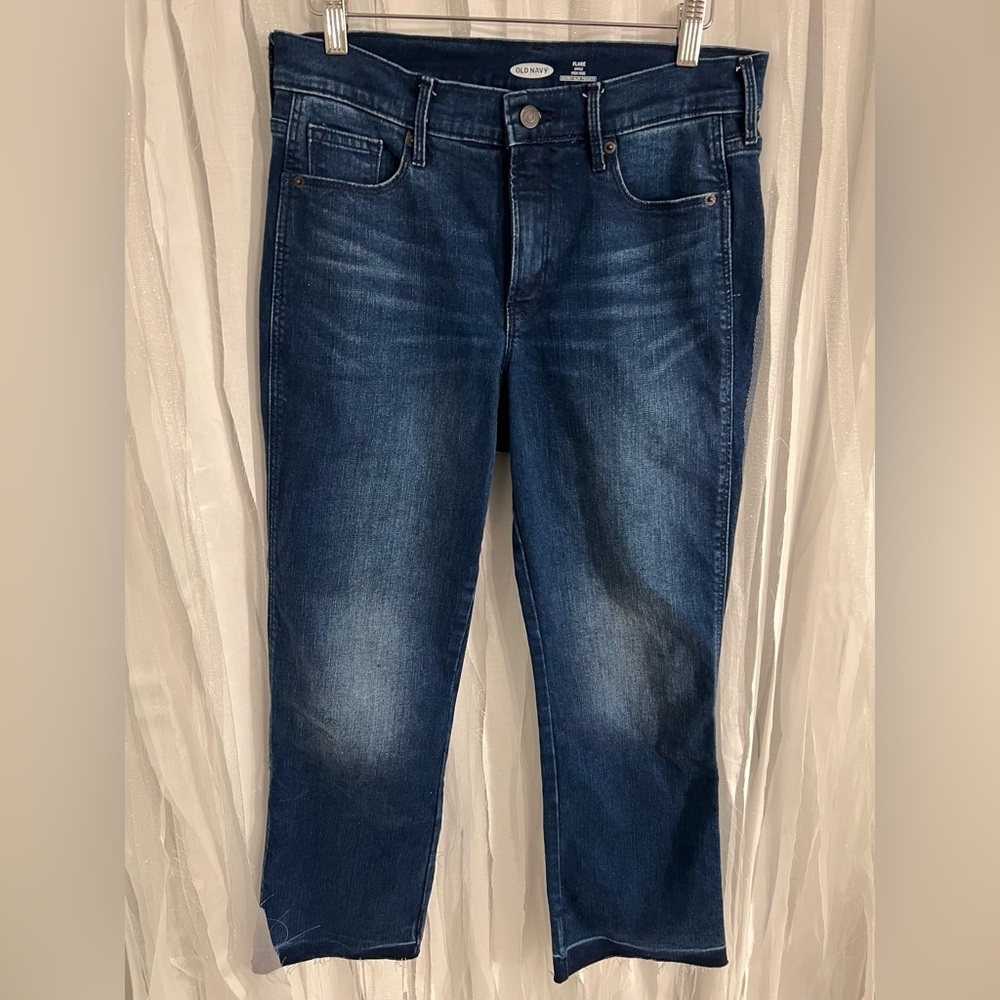 Old Navy Ankle Flare Jeans size 8